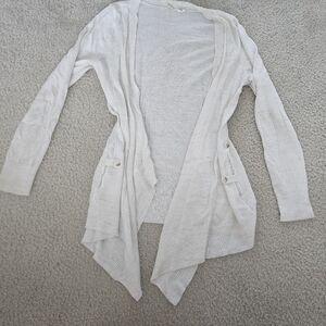 Moth Cream Women's Open Cardigan